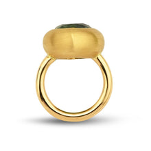Load image into Gallery viewer, Green Tourmaline Chub Chub Ring