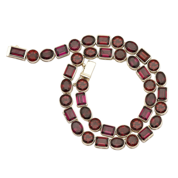 One-of-a-Kind Rhodolite Necklace